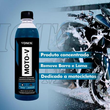 Imagem de Moto-v Lava Motos Vonixx 500ml Alta Eficiencia em Limpeza