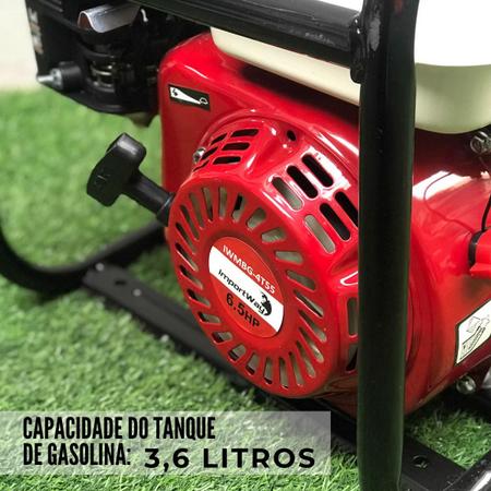 Imagem de Motobomba à Gasolina 3 x 3 Pol 6.5 HP 4T Importway