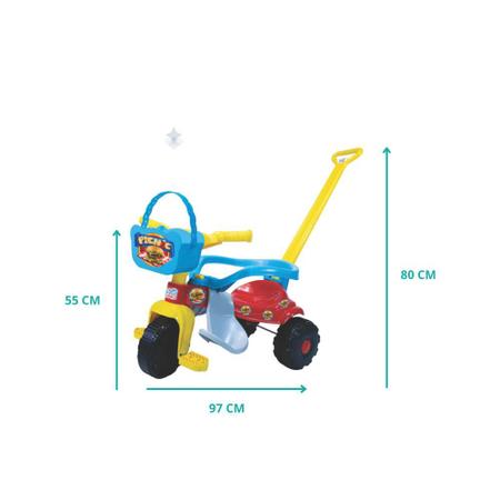 Triciclo Tico Tico Pets Rosa Motoca Infantil - Magic Toys em Promoção na  Americanas