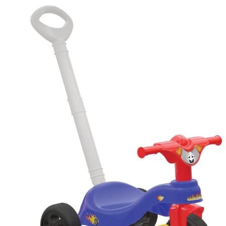 Motoca Infantil Triciclo Azul com Empurrador - Camilo's Variedades