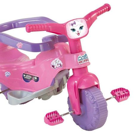 Motoca infantil triciclo rosa - OMOTOKINHA - Velotrol e Triciclo a Pedal -  Magazine Luiza