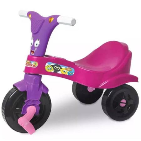 Triciclo Motoca Infantil Menina Moranguito - Kepler em Promoção é no  Bondfaro