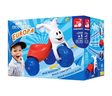 Motoca Triciclo Infantil Tico Tico Europa ? Bandeirante 678 - Pirlimpimpim  Brinquedos