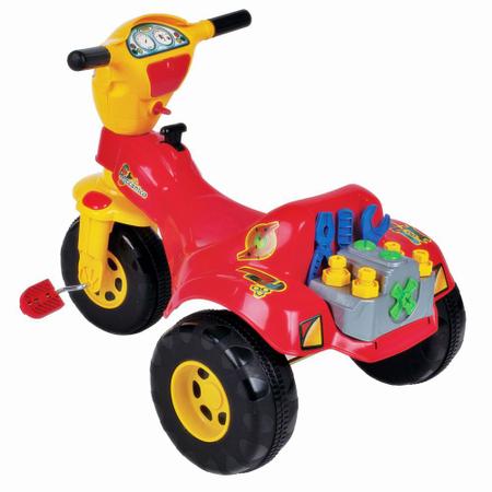 Imagem de Motoca Triciclo Tico Tico Mecanico Menino - Magic Toys