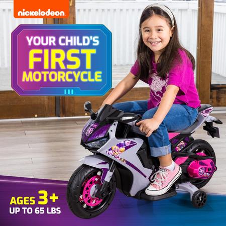 Imagem de Motocicleta Paw Patrol Skye 6V Kids Electric 30kg 3+ anos