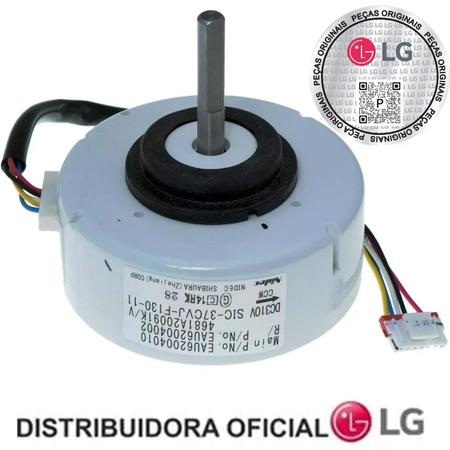 Motor Ventilador Evaporadora S4NQ12JA3WC.EB2GAMZ - Lg Imagem de Motor Ventilador Evaporadora S4NQ12JA3WC.EB2GAMZ