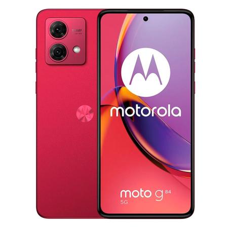 Imagem de Motorola Moto G84 5G XT2347-1 Dual SIM de 256GB / 8GB RAM de 6.55" 50 + 8MP / 16MP -Magenta