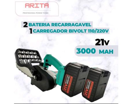 Imagem de Motosserra a Bateria 20v Arita Mini 10 Polegadas portátil Bivolt