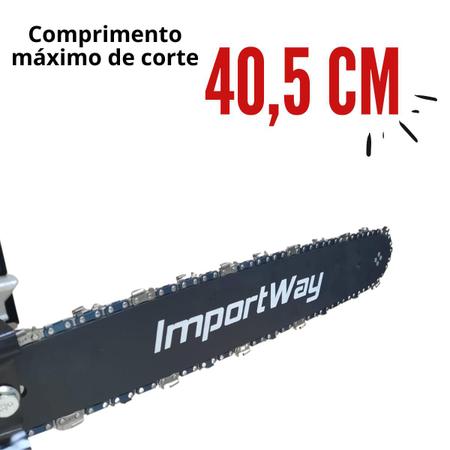 Motosserra eletrica 2400w 220v - IMPORTWAY Imagem de Motosserra eletrica 2400w 220v