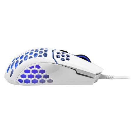 Imagem de Mouse com fio Cooler Master MM711 Branco Glossy, 16.000DPI