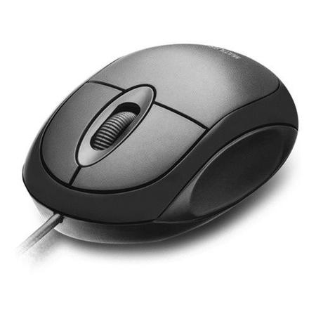 Imagem de Mouse Com Fio Óptico Black Usb Preto 3 Anos De Garantia
