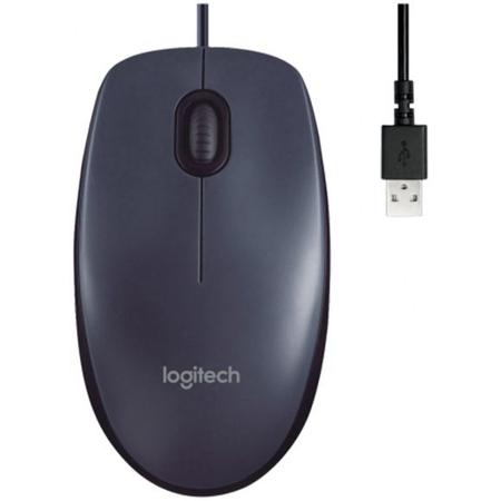 Imagem de Mouse com fio USB Logitech M90 Preto 1000dpi