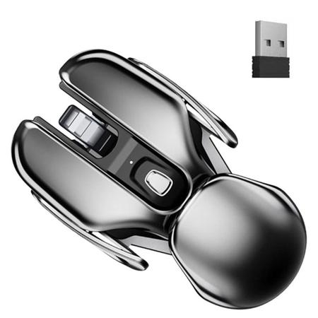 Imagem de Mouse de Metal Gaming Sem Fio - 4 Botões - Usb