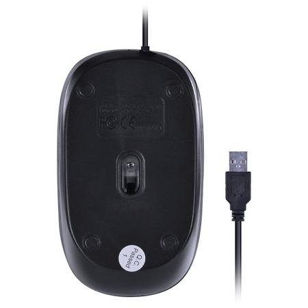 Imagem de Mouse Dynamic Color 1200 DPI Cabo USB 1.8M Preto - DM130