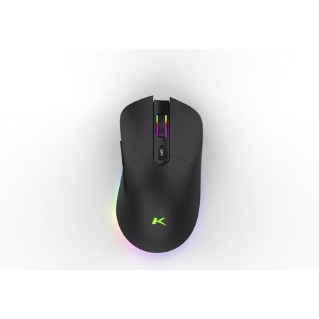 Imagem de Mouse Gamer Jogo Sem Fio Led Rgb Ktrok Kt-Ms100