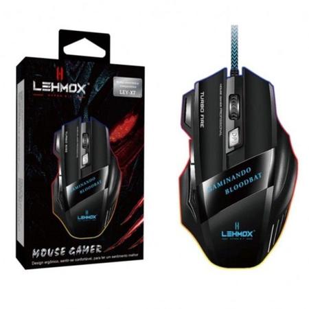 Mouse gamer led eletrônico jogos e diversão online - Lehmox - G-Mouse -  Mouse Gamer - Magazine Luiza