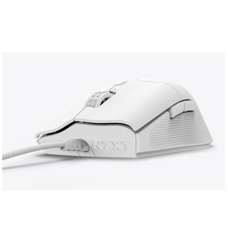 Imagem de Mouse gamer nzxt lift 2 ergo, 6 botões, white - ms-001nw-02