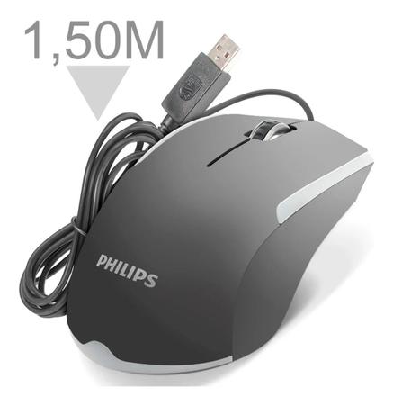 Imagem de Mouse Gamer Philips Momentum G314 Led Usb Óptico 4 Cores