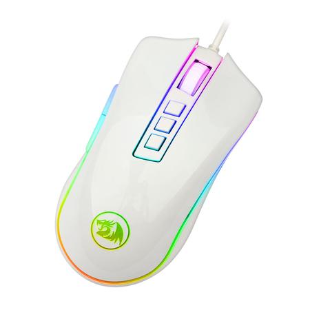 Imagem de Mouse Gamer Redragon Cobra Lunar White RGB 10000 DPI