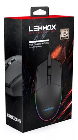 Imagem de Mouse Gamer Rgb 2400 Dpi C/ 6 Botões Gaming Hyper Led