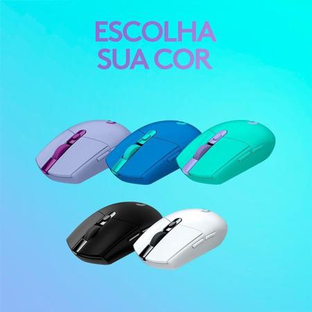 Imagem de Mouse Gamer Sem Fio Logitech G305 Lightspeed, 12.000 DPI, 6 Botões Programáveis, Verde - 910-006377