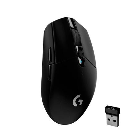 Imagem de Mouse Gamer sem fio Logitech G305 Lightspeed 12000 DPI 6 Botões Preto