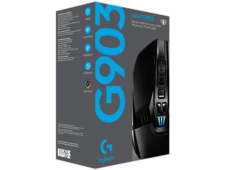 Imagem de Mouse Gamer sem Fio Logitech Óptico 16000dpi