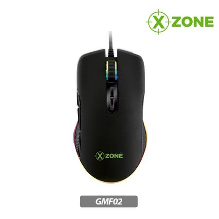Imagem de Mouse Gamer Xzone Gmf-02  Rgb 7 Botões  16400dpi