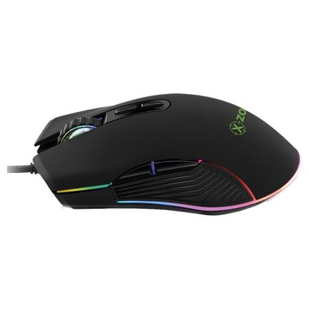 Imagem de Mouse Gamer Xzone Gmf-02  Rgb 7 Botões  16400dpi