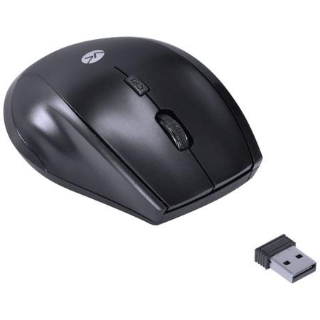 Imagem de Mouse Hibrido Wi Fi e Bluetooth 1200DPI Ergo Vinik DM120 Preto