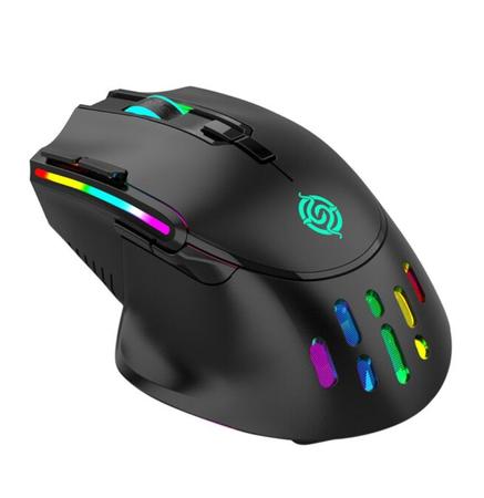 K-Snake Q18 9 Teclas 6400DPI Máquina brilhante Mouse com fio para jogos,  Comprimento do cabo