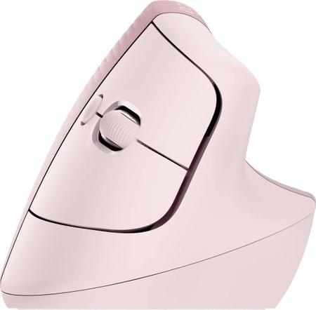 Imagem de Mouse Logitech Ergomon Lift Wireless Sem Fio - Rosa