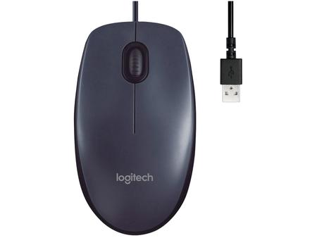 Imagem de Mouse Logitech Óptico 1000DPI 3 Botões M90