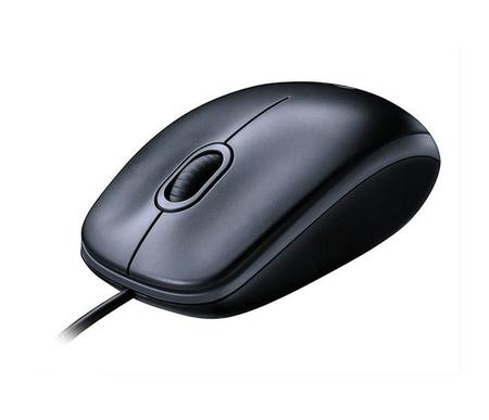 Imagem de Mouse Óptico Com Fio Logitech M100 Preto, Design Ambidestro, 1000 Dpi, Entrada USB - Logitech