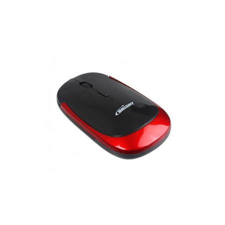 Imagem de Mouse Óptico USB 800 Dpi Preto/Vermelho 0180 Bright 01un