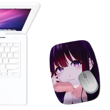 Mouse Pad Ergonomico Anime Menina Girl Escolar - Personalize do