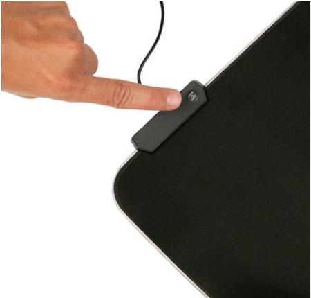 Imagem de Mouse pad gamer borracha e plastico led 80cmx30cmx3mm