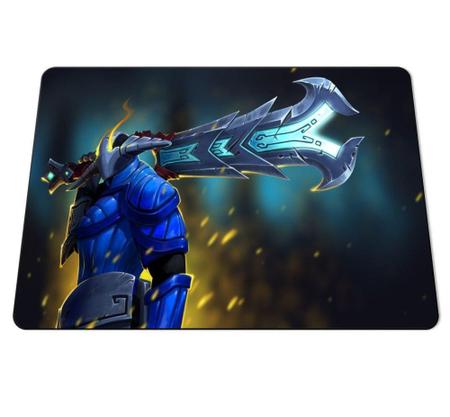 Imagem de Mouse Pad Gamer Dota 2 Pequeno Medida 20x24cm Speed Borracha Natural MP-DT2-01 - IMBRACOM