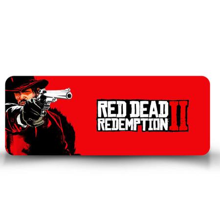 Imagem de Mouse Pad Gamer Red Dead Redemption 2 Gun