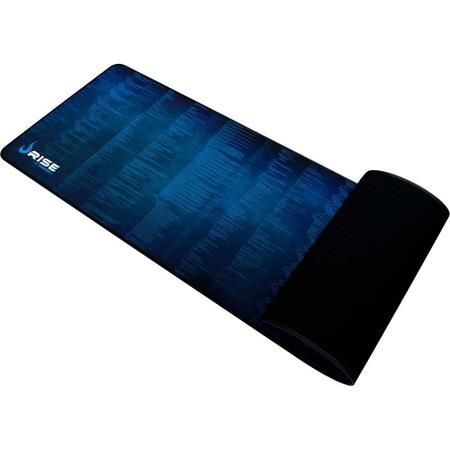 Imagem de Mouse Pad Largo com Bordas Costuradas Gaming Hacker Rise Mode