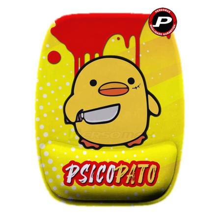 Mouse Pad Eu te Amo Meme Boneco Palito 19x19cm