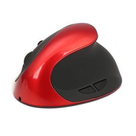 Imagem de Mouse Recarregável Sem fio Ergonômico Vertical Recarregável Usb Melhora Postura das Maõs