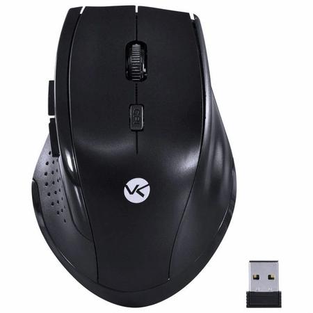 Imagem de Mouse Sem Fio 2.4 Ghz 1200 Dpi Dynamic Ergo Preto Usb - Dm110