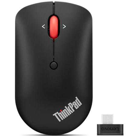 Imagem de Mouse Sem fio ThinkPad USB-C Wireless Compact Mouse 4Y51D20848 (Optico, DPI ajustável, Wireless 2.4Ghz)