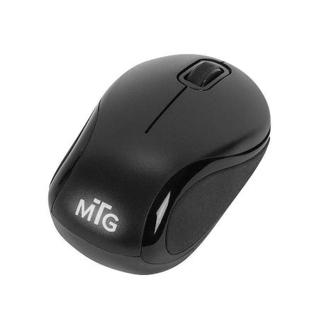 Imagem de Mouse Sem Fio Wireless Mini Ergonômico Ambidestro 3 Botões MTG W841