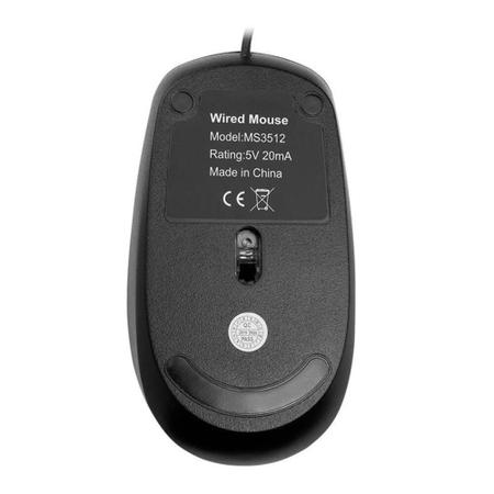 Imagem de Mouse TGT TGM-100 1000DPI USB Preto, TGT-TGM100-BL01
