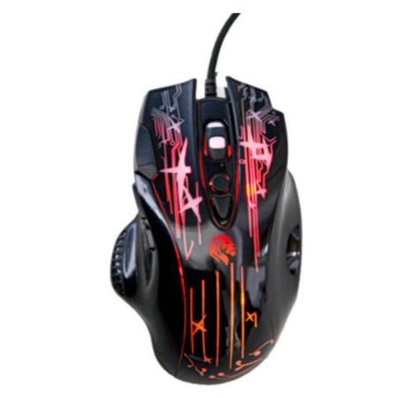 Imagem de Mouse USB Gamer Hayom MU2905 2400dpi com Led RGB Computador