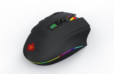 Imagem de Mouse usb gamer hoopson brave gt-900 12000dpi rgb preto 