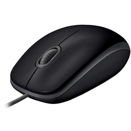 Imagem de Mouse USB M110 com Clique Silencioso - Preto - Logitech 