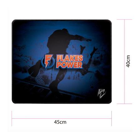 Imagem de Mousepad Gamer Flakes Power - Flkmp002